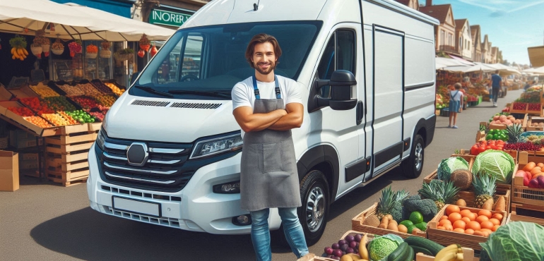 Chiller van for rent in Dubai for fresh and safe deliveries