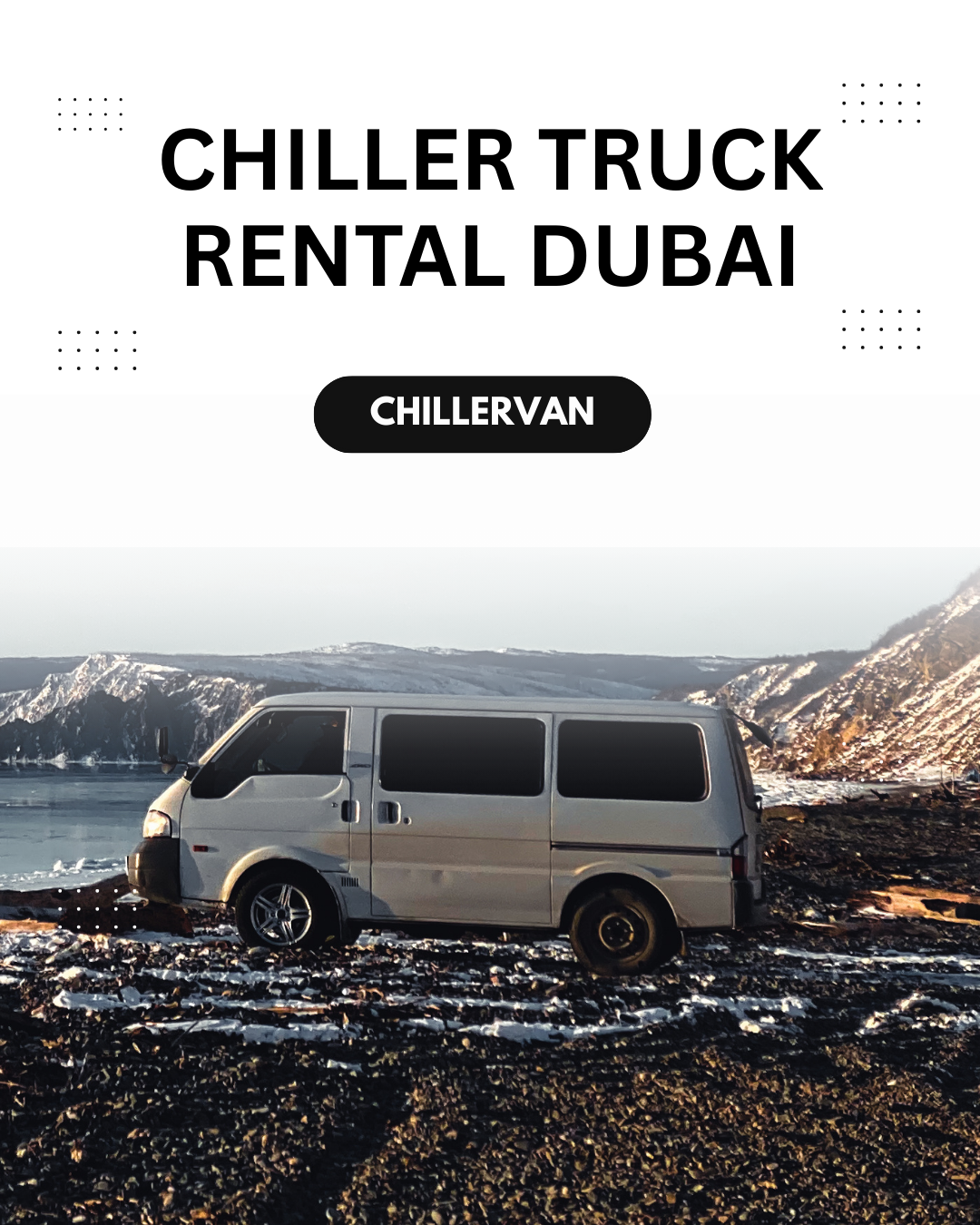 Chiller truck rental Dubaic