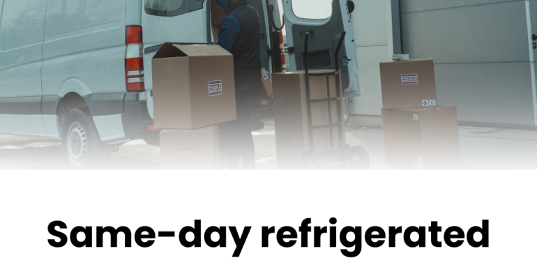 Same-day refrigerated van rental
