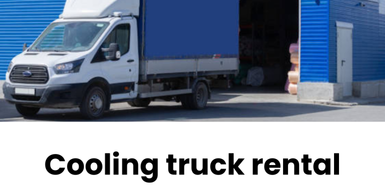 Cooling truck rental Dubai